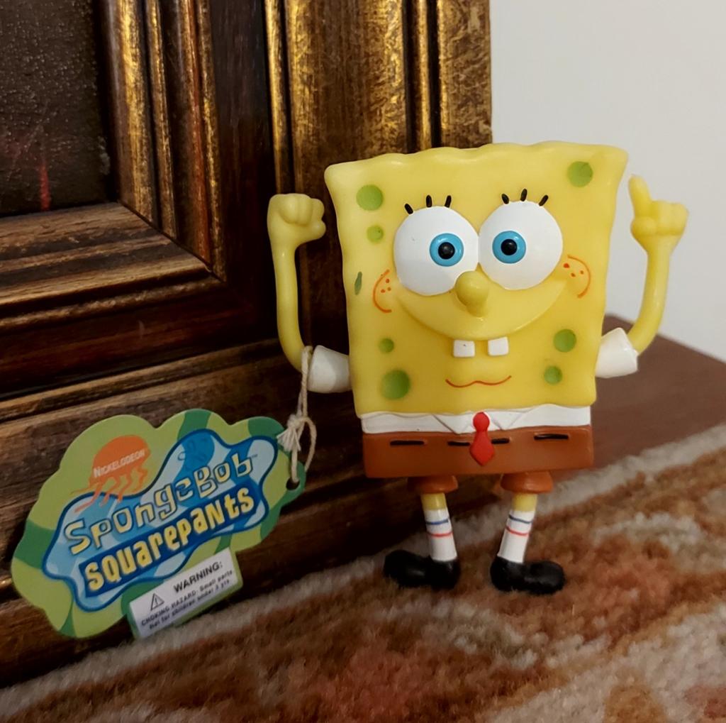 Nieuw! Vintage spongebob verzamelfiguur, Ophalen of Verzenden, Nieuw