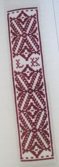 Borduurpatroon  Boekenlegger met alfabet   nr 9458 do, Verzenden, Nieuw, Handborduren, Patroon