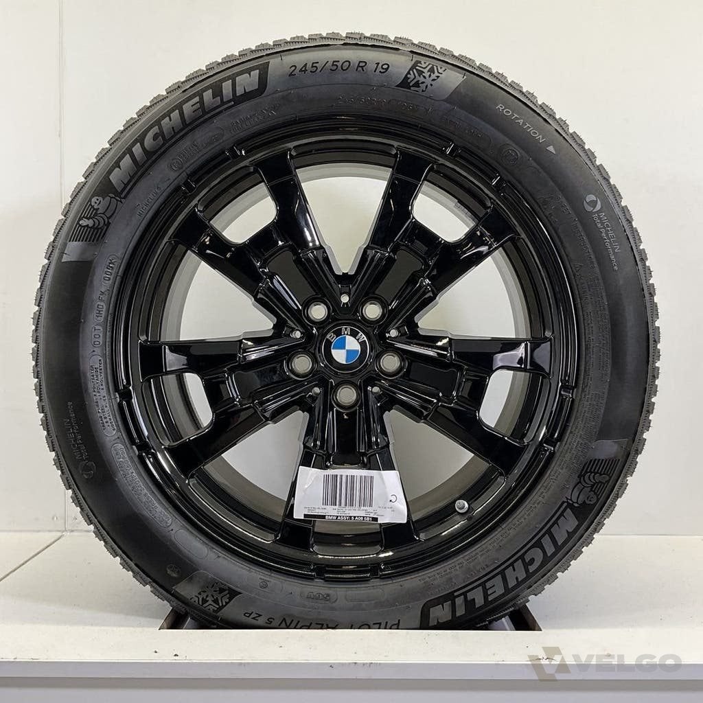 NIEUW BMW IX3 G08 SET VELGEN + WINTERBANDEN 19 INCH ORIG. 84, Auto-onderdelen, 19 inch, Gebruikt, Banden en Velgen, Info@velgo.nl