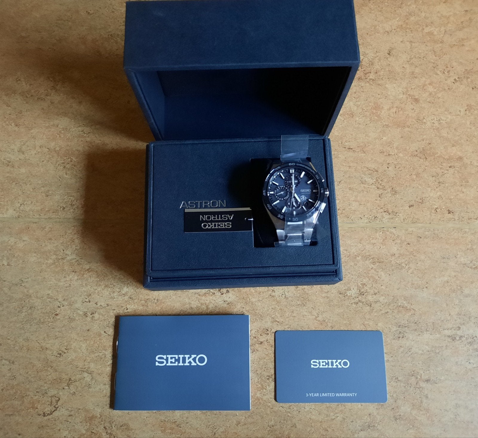 Nieuw - Seiko Astron GPS-Solar Horloge - zie info!!!, Ophalen, Nieuw, Staal, Seiko