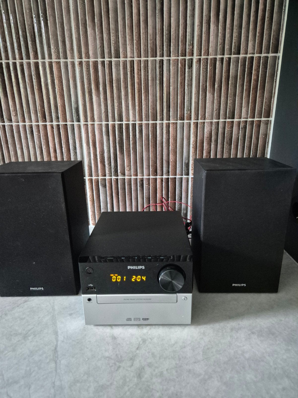 Philips Micro Music System MCM2300 met USB en CD-speler, Overige merken, Gebruikt, Tuner of Radio, Ophalen of Verzenden