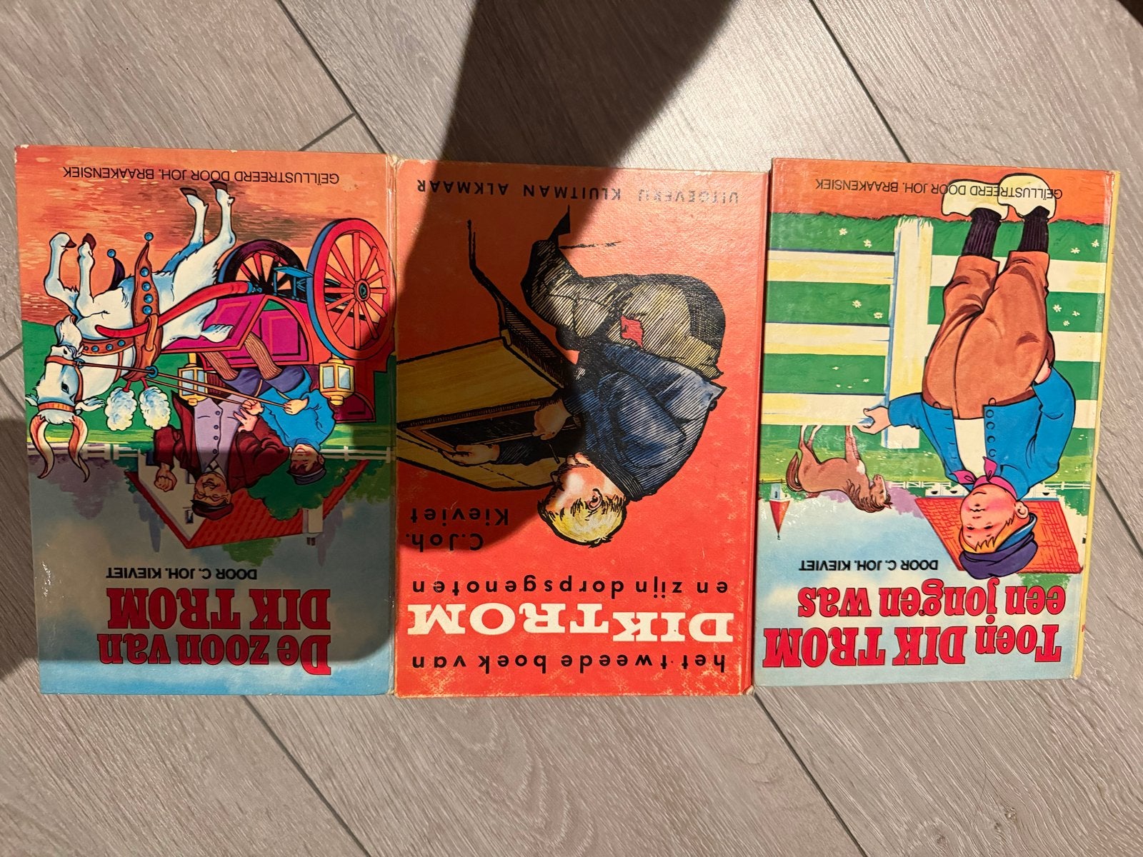 3 Dik Trom boeken van C. Joh. Kieviet - Ook los te koop, Ophalen of Verzenden, Zo goed als nieuw, Fictie algemeen