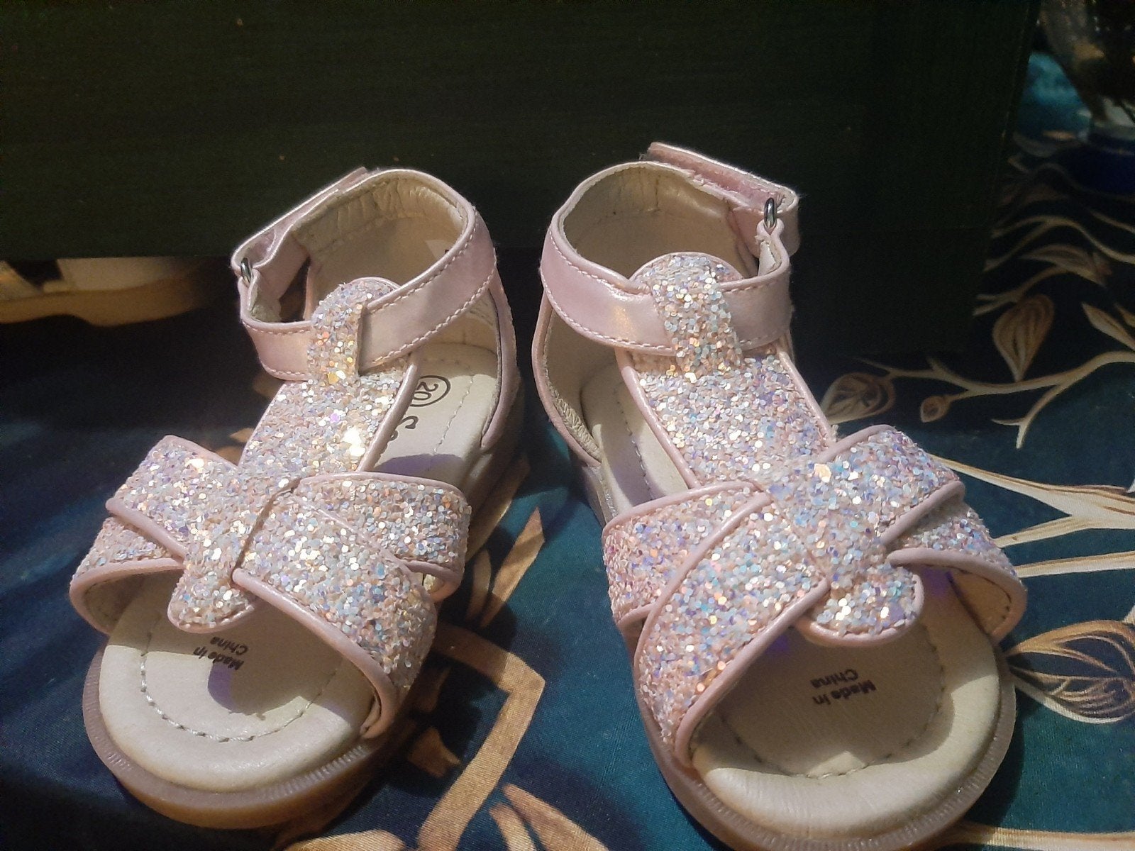 Saxo Blues Meisjessandalen Maat 20 - Roze Glitter, Gebruikt, Schoenen, Saxo Blues, Verzenden