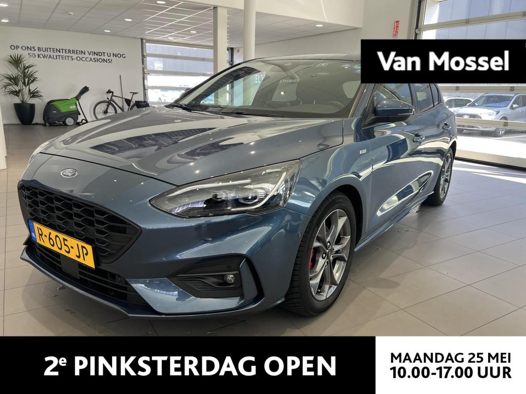Ford Focus 1.0 EcoBoost Titanium X Business STOEL - STUUR -, 12 maanden, Gebruikt, Euro 6, Blauw