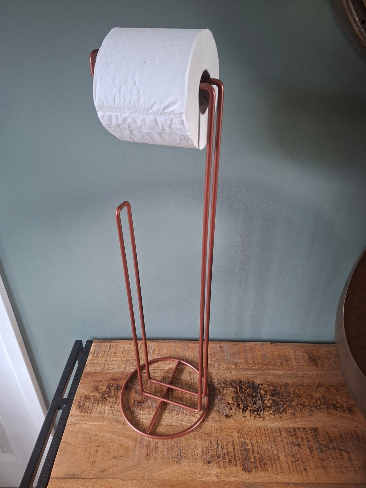 toiletrolhouder wc rolhouder koperkleurig koper nieuw, Ophalen, Nieuw, Koper, Toilet