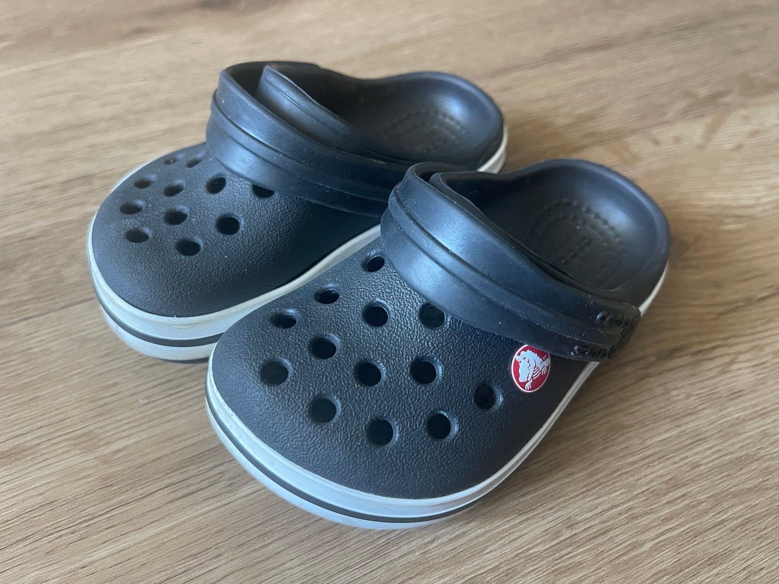 Zwarte Crocs maat C5 (20/21) voor kinderen, Ophalen of Verzenden, Gebruikt, Jongetje of Meisje, Schoentjes