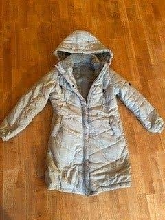 Dons winterjas € 35,00, Kleding | Dames, Verzenden, Nieuw, Maat 38/40 (M), Groen
