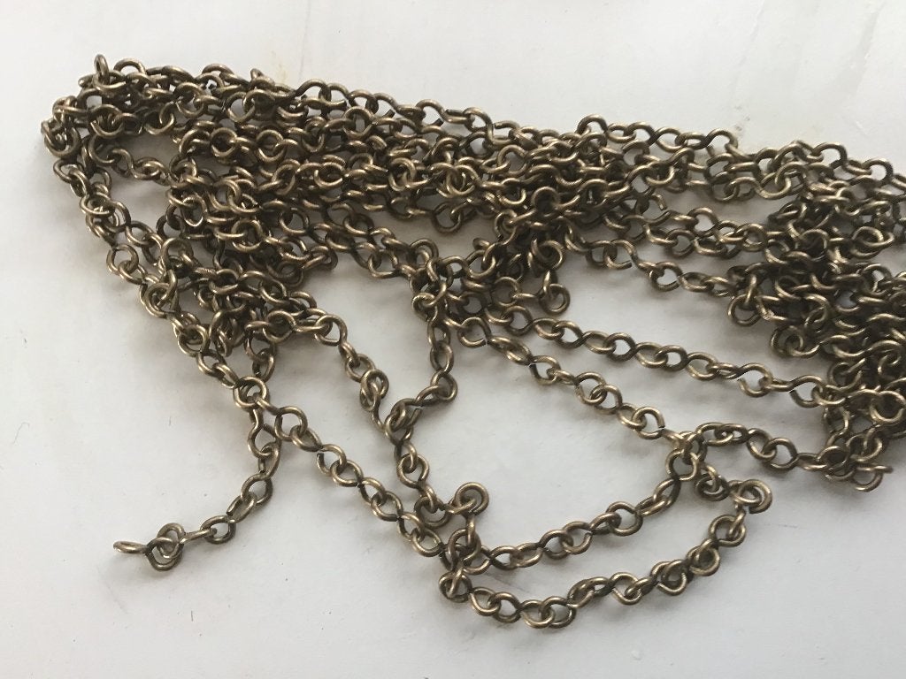 Friese staart ketting 3,5 m, Antiek en Kunst, Verzenden