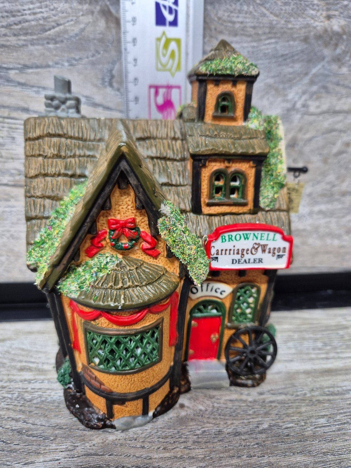 Lemax huis gepimpt zonder licht kerstdorp kersthuisjes, Diversen, Ophalen of Verzenden, Zo goed als nieuw