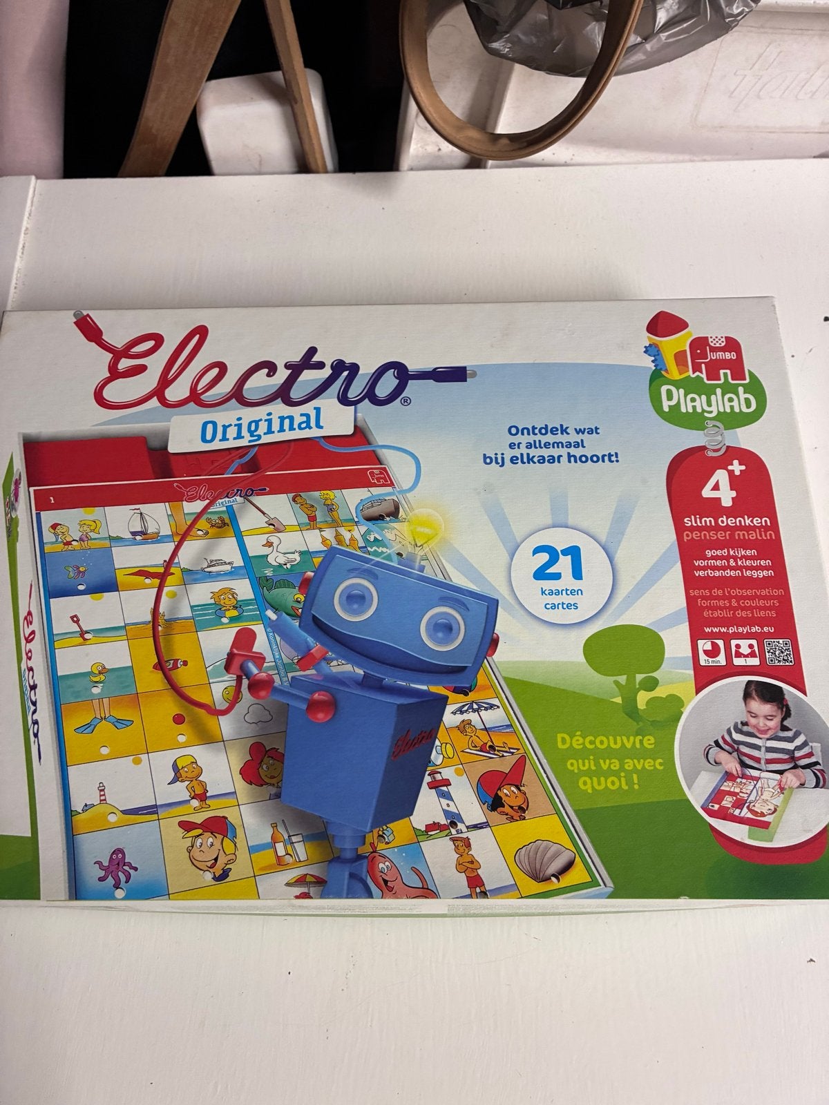 Jumbo Electro Original - Educatief Spel voor Kinderen, Een of twee spelers, Ophalen of Verzenden, Gebruikt