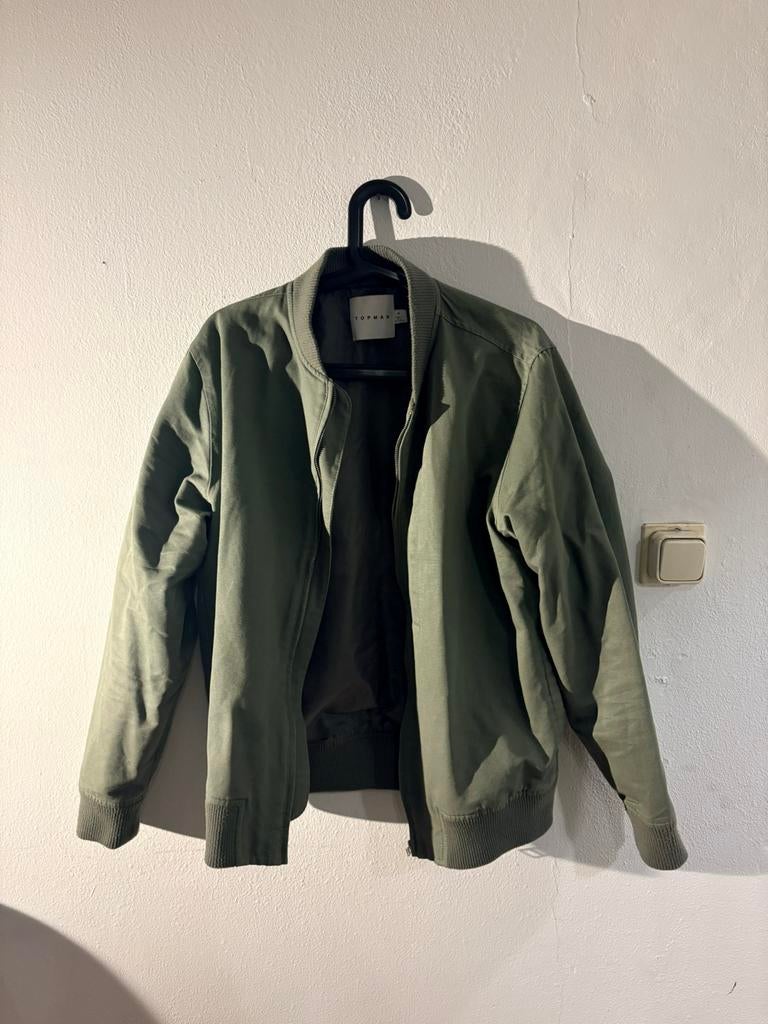 Groene zomerjas - Topman, Ophalen, Zo goed als nieuw, Overige maten, Groen