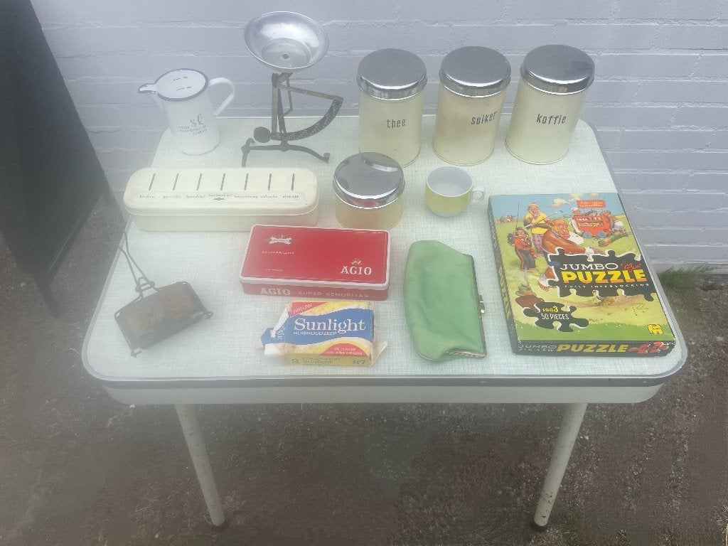 Veel vintage/brocante Brabantia e.a. (keuken)spulletjes, Ophalen, Gebruikt, Overige, Overige merken