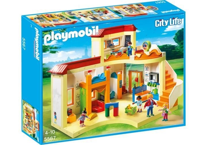 5567 en/of 5568 het kinderdagverblijf speeltuintje NIEUW, Complete set, Nieuw, Ophalen of Verzenden, City life