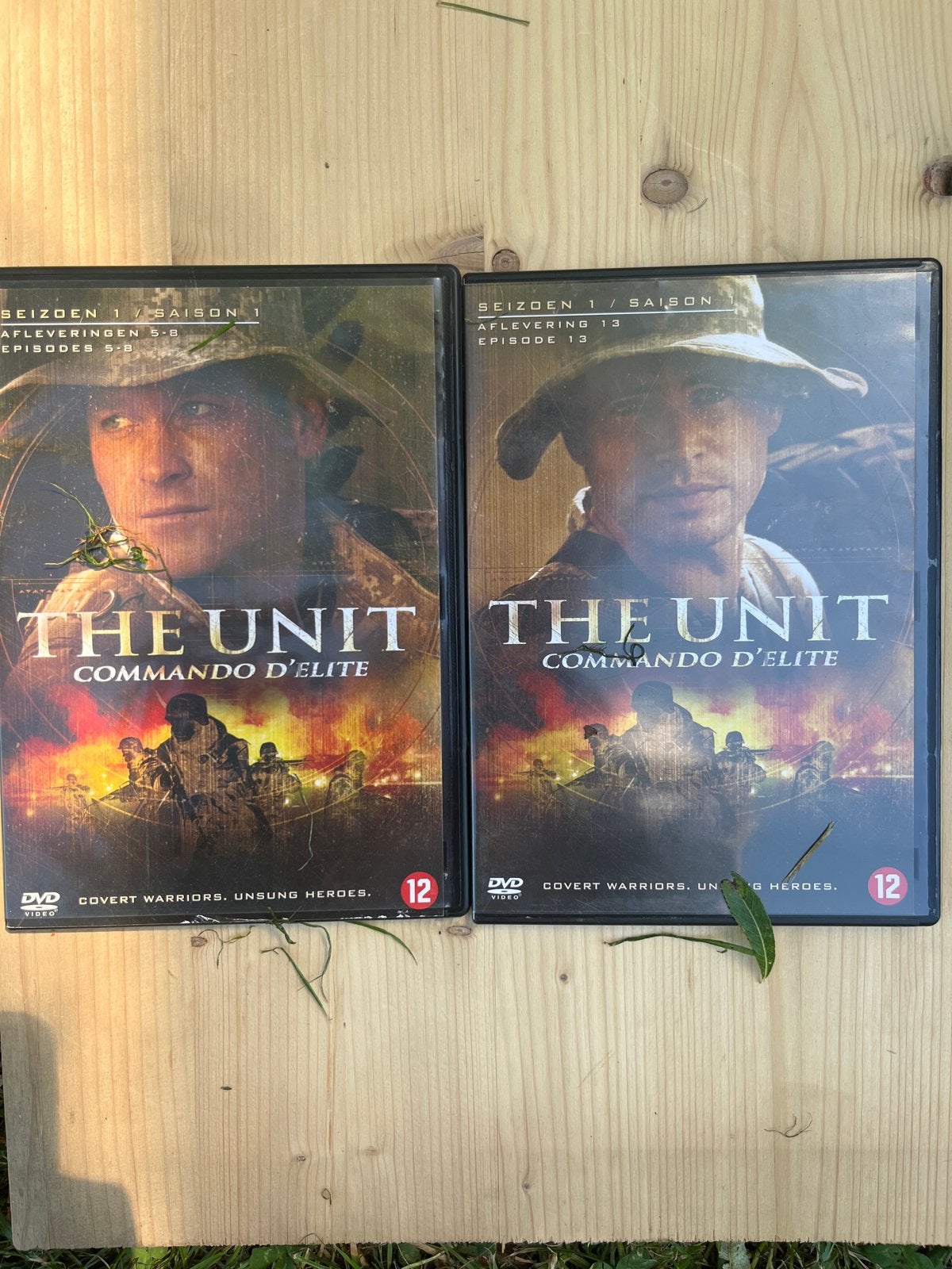 The Unit: Commando D'Elite Seizoen 1 DVD's (Deel 1 & 2), Vanaf 12 jaar, Ophalen of Verzenden, Gebruikt, Actiethriller