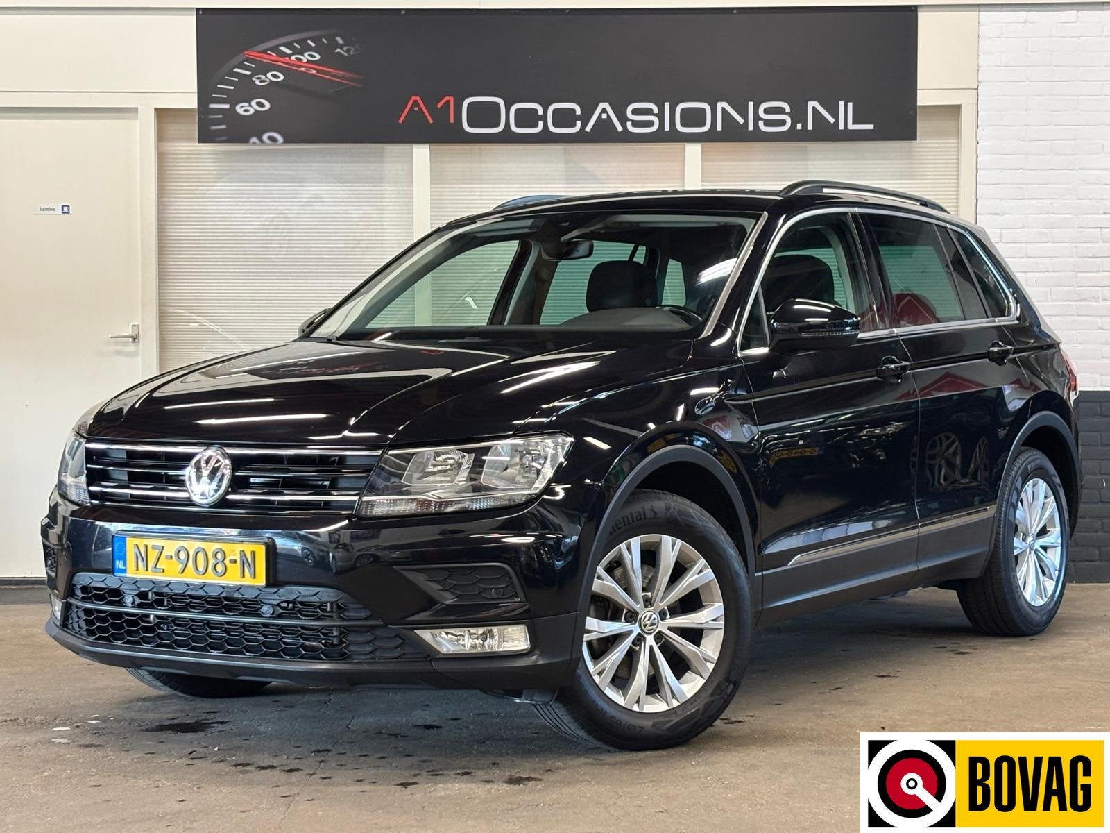 Volkswagen Tiguan 1.4 TSI Comfortline (bj 2017), Auto's, Voorwielaandrijving, Stof, Gebruikt, 4 cilinders