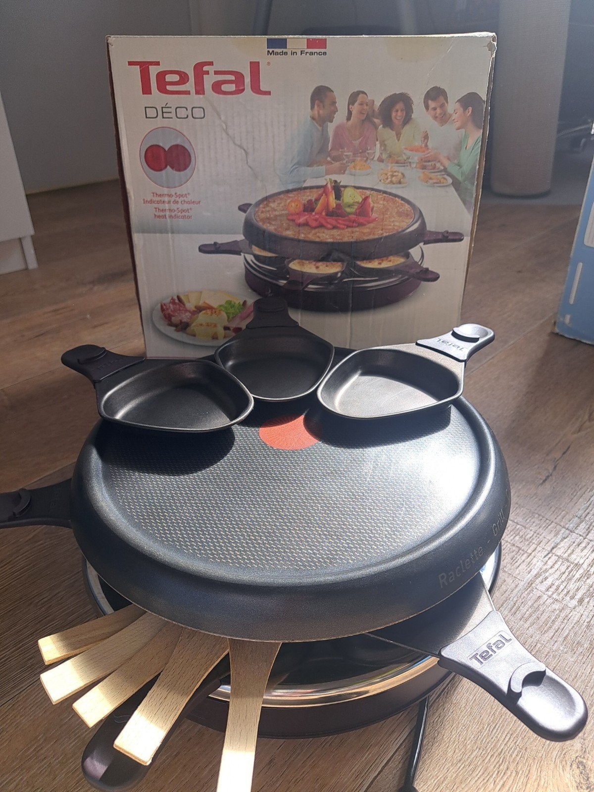 Courmetset Tefal 6pers., Witgoed en Apparatuur, Ophalen of Verzenden, Gebruikt, 4 t/m 7 personen