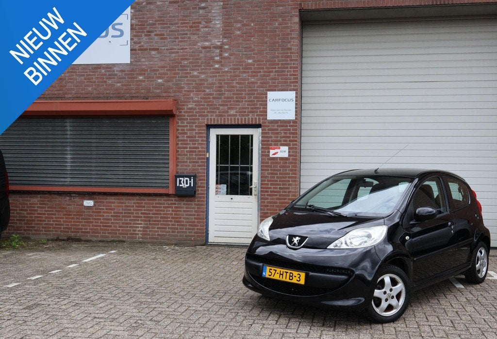 Peugeot 107 1.0-12V XS NAP 2e eigenaar Airco 02-27 APK, Auto's, Peugeot, Bedrijf, Te koop, ABS, Airbags, Airconditioning, Alarm