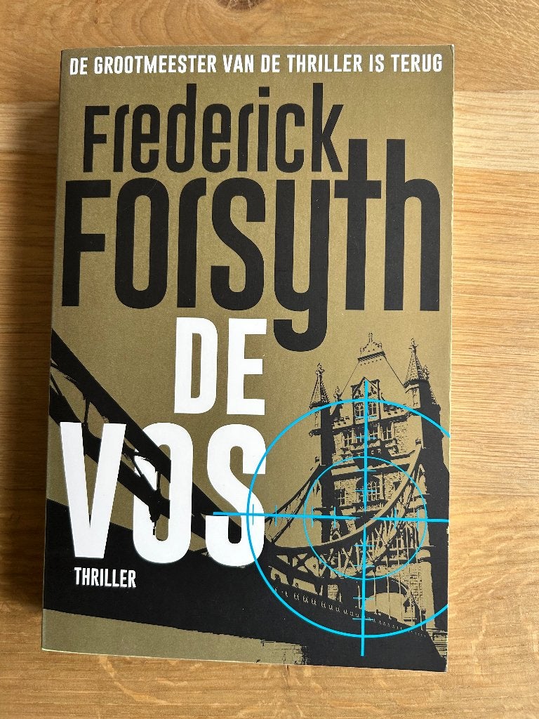 De Vos - Frederik Forsyth, Frederick Forsyth, Ophalen of Verzenden, Zo goed als nieuw, Nederland