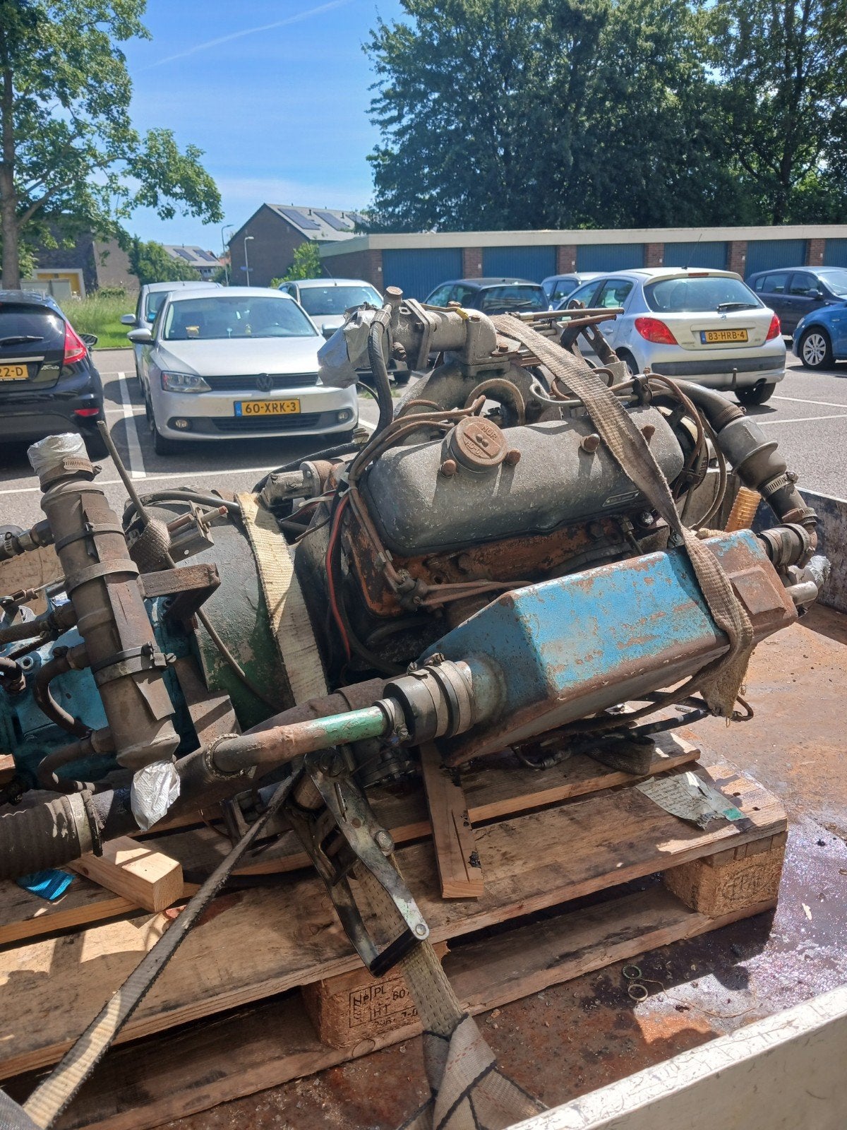 Goedlopende Merceders 636  velvet keerkoppeling, Watersport en Boten, Ophalen of Verzenden, Gebruikt, Motor en Techniek, Zeilboot of Motorboot