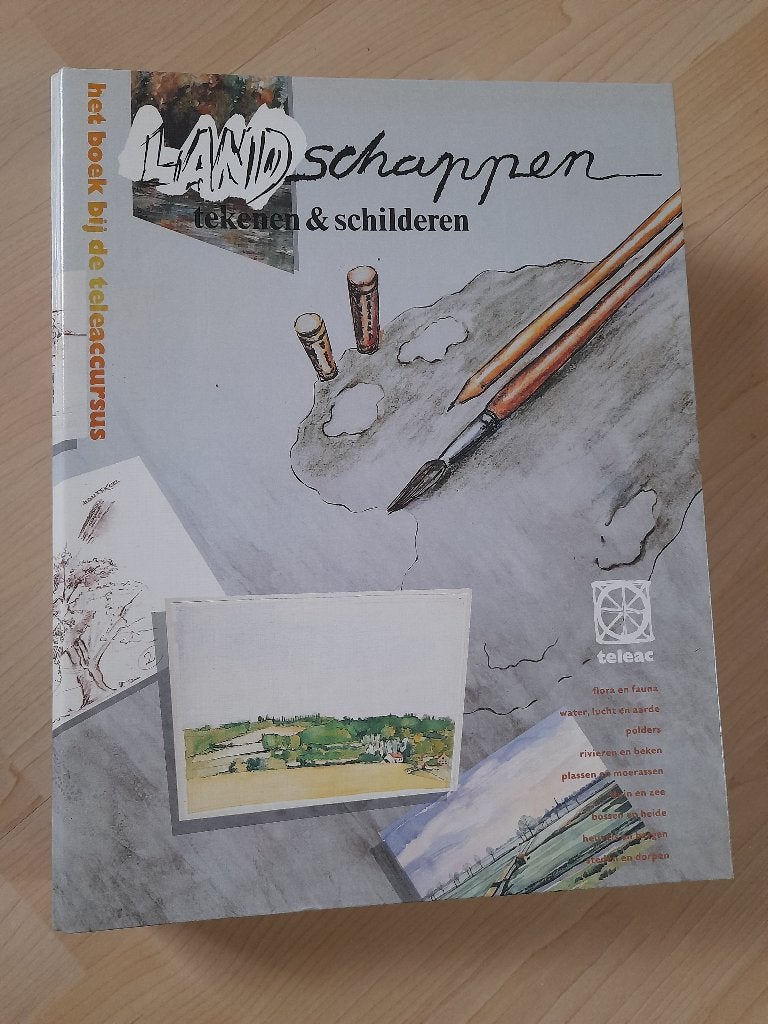 MAP LANDSCHAPPEN TEKENEN EN SCHILDEREN Marleen Buddemeijer, Ophalen of Verzenden, Zo goed als nieuw