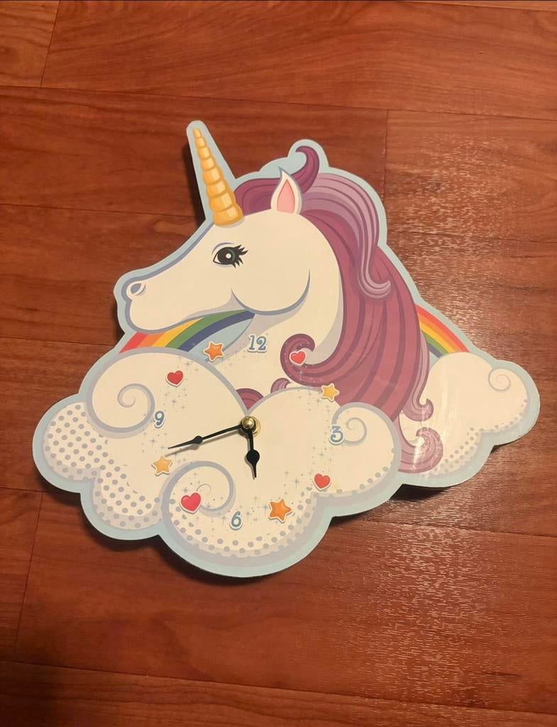 unicorn klok packator, Ophalen of Verzenden, Zo goed als nieuw, Klok