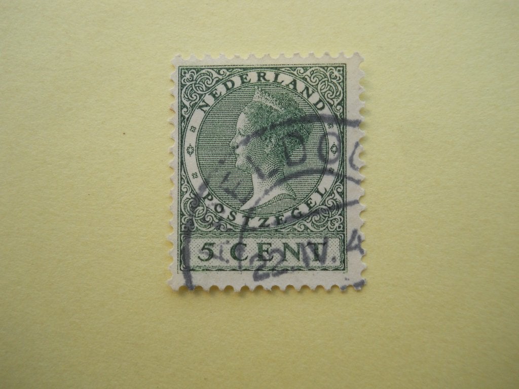 Nederland 1926 Kon. Wilhelmina Nvph.177 Apeldoorn Harderwijk, Ophalen of Verzenden, T/m 1940, Gestempeld