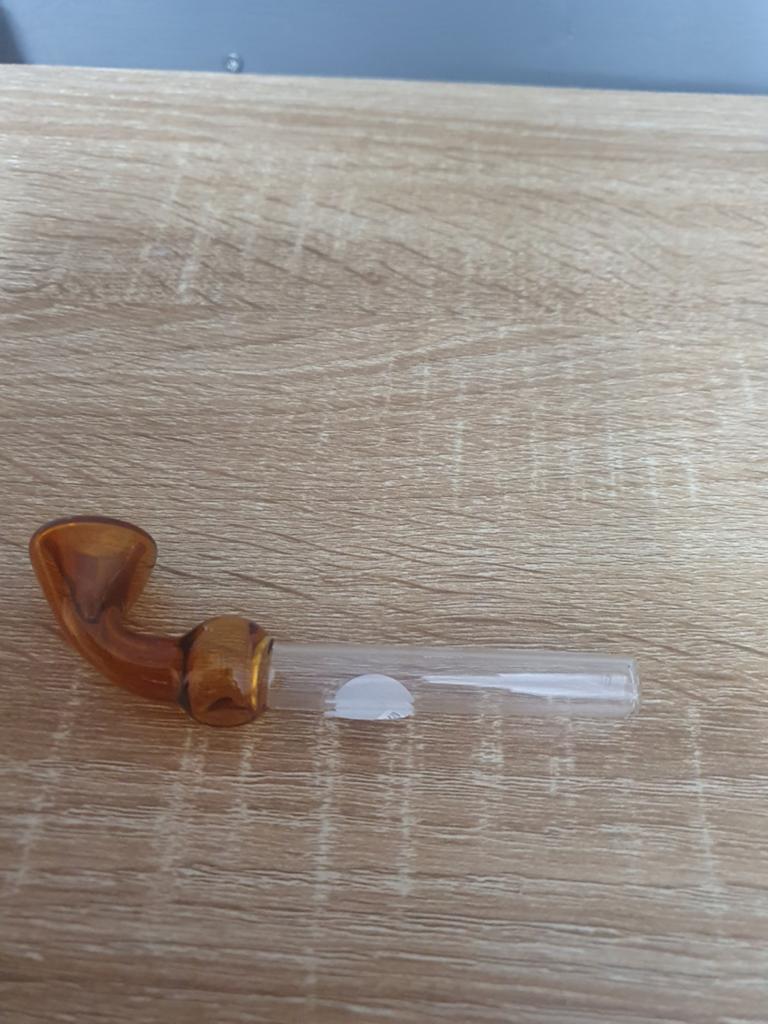Nieuw glazen pijpje, Verzamelen, Ophalen of Verzenden, Nieuw, (Water)pijp