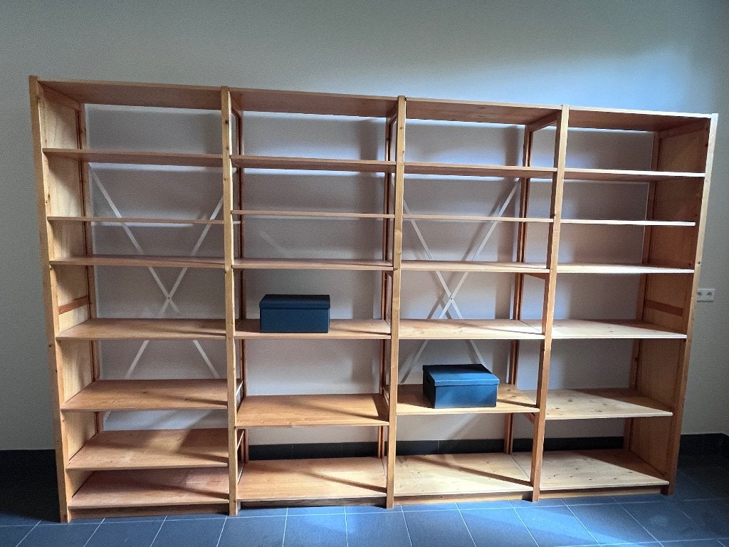 Prachtige Open Boekenkast | Lundia Original, Ophalen, Met plank(en), 200 cm of meer, Zo goed als nieuw