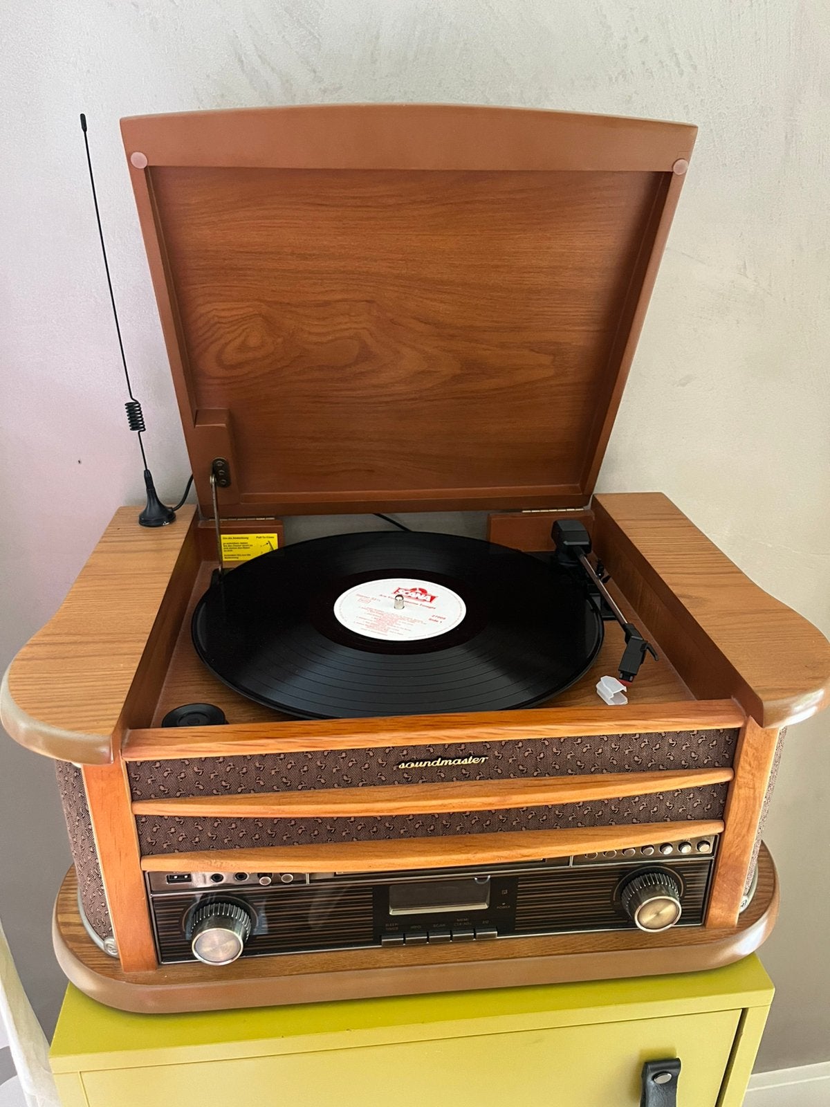 Sountmaster alles in 1, Audio, Tv en Foto, Platenspelers, Ophalen, Zo goed als nieuw, Overige merken