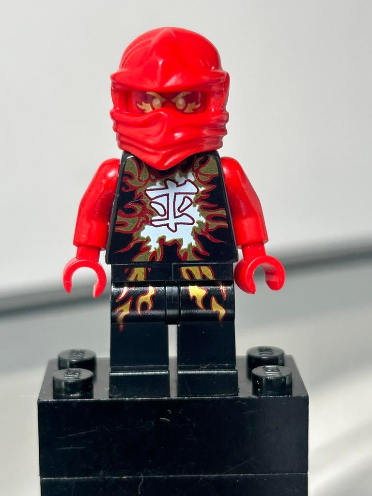 LEGO Ninjago Kai minifiguur njo037 rood ninja ZX, Ophalen of Verzenden, Zo goed als nieuw, Minifiguur, Lego
