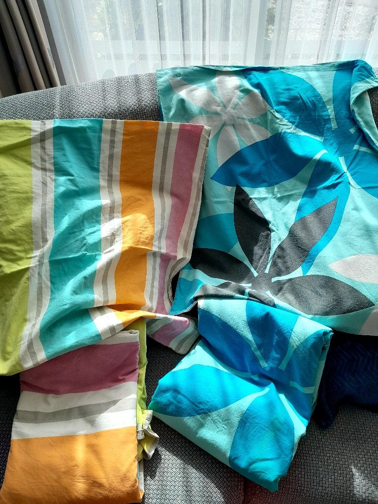 Dekbedhoezen 1 pers., Ophalen, Gebruikt, Eenpersoons, Meerkleurig