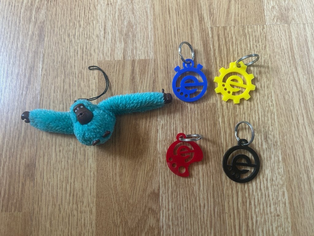 5x sleutelhanger, Ophalen of Verzenden, Zo goed als nieuw