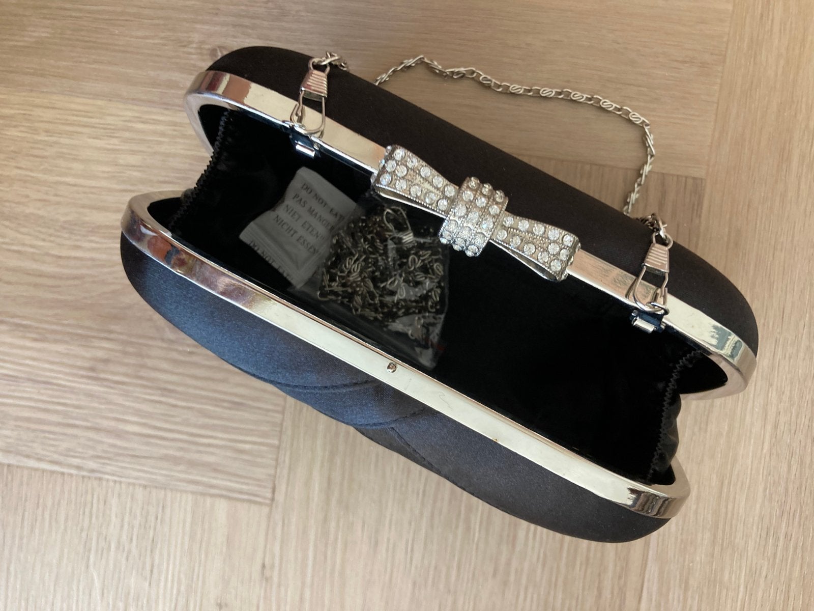 Clutch zwart, Ophalen, Zo goed als nieuw, Zwart