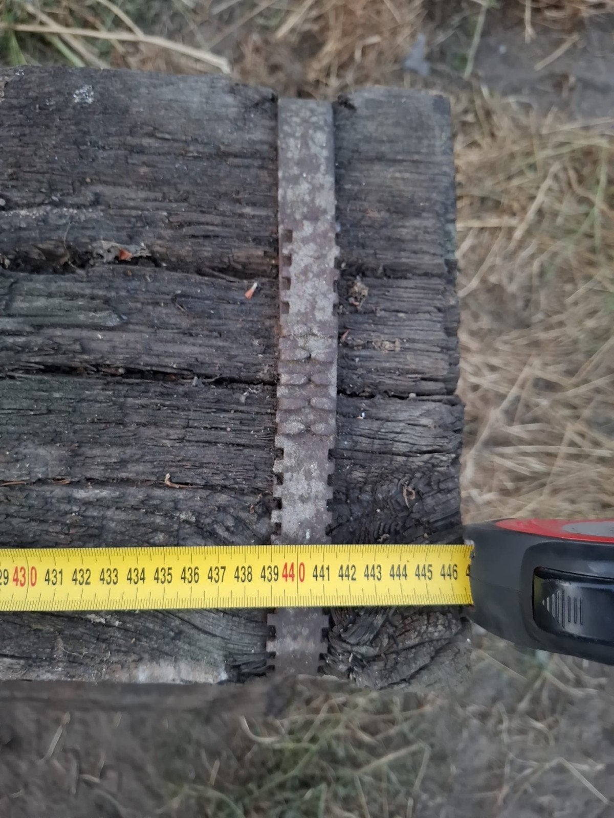 eikenhouten spoorbielzen, Ophalen, Gebruikt, Biels, 200 cm of meer