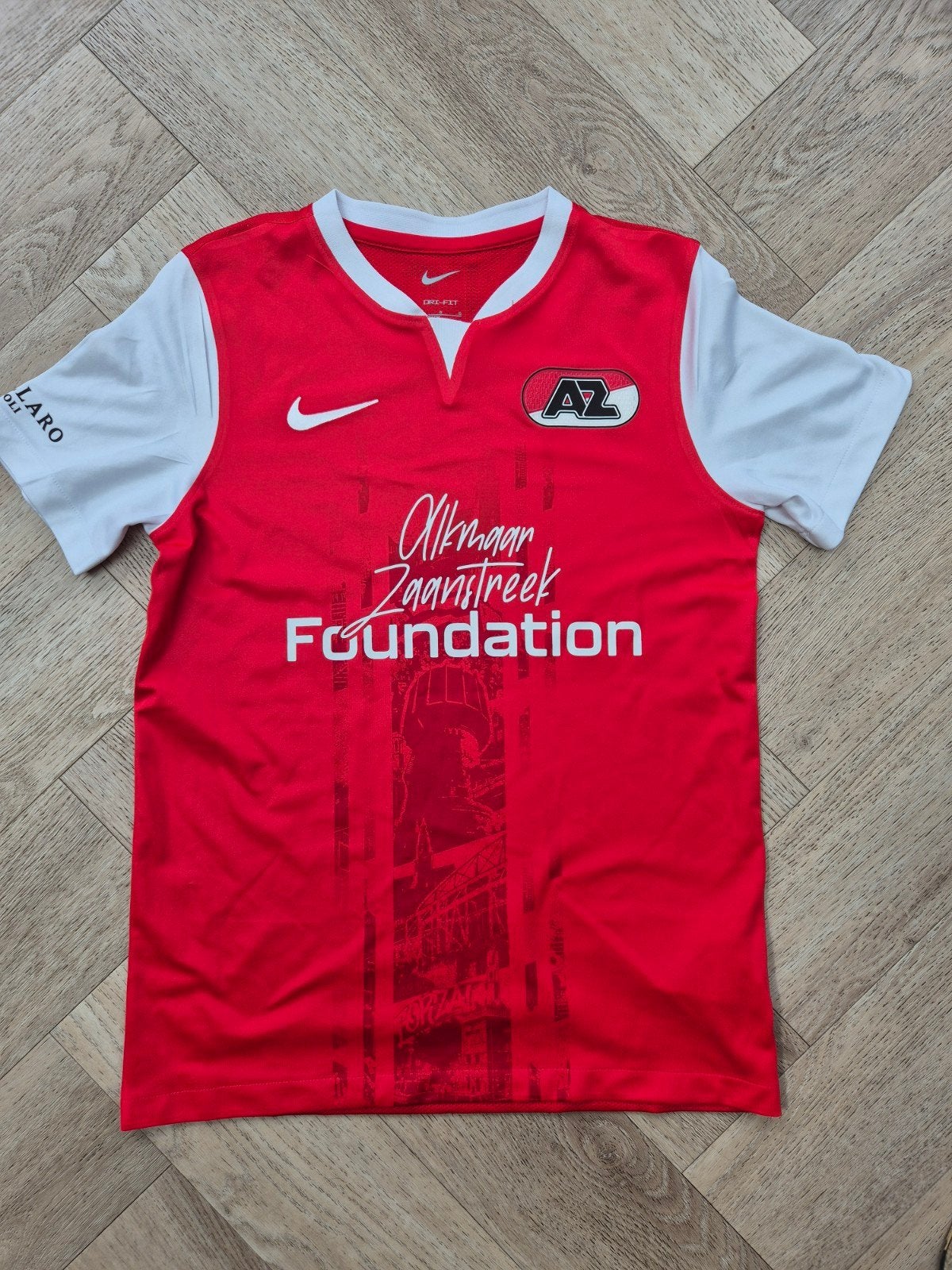 AZ Alkmaar shirt, kindermaat 147-158, 12-13j., Ophalen of Verzenden, Zo goed als nieuw, Jongen