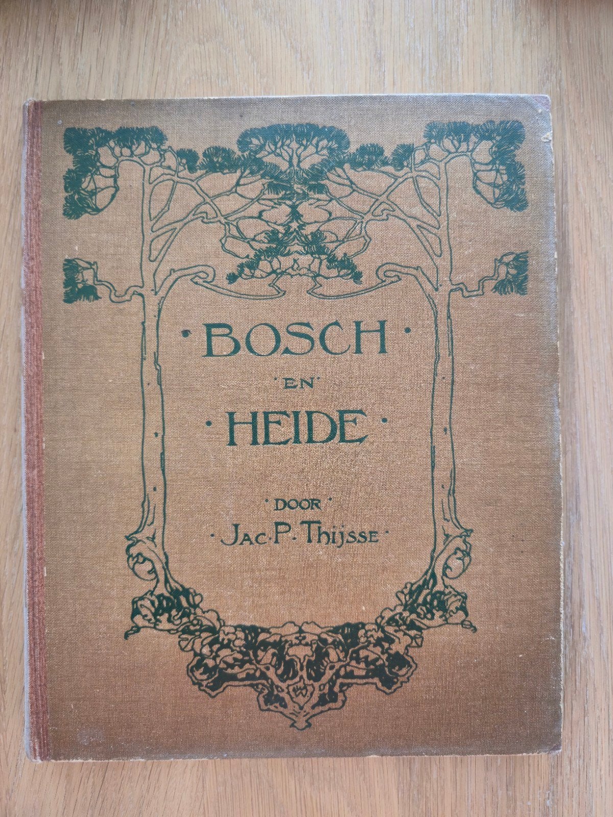 Bosch en Heide - Jac. P. Thijsse - Verkade Album 1913, Ophalen of Verzenden, Gelezen, Natuur algemeen, Jac. P. Thijsse