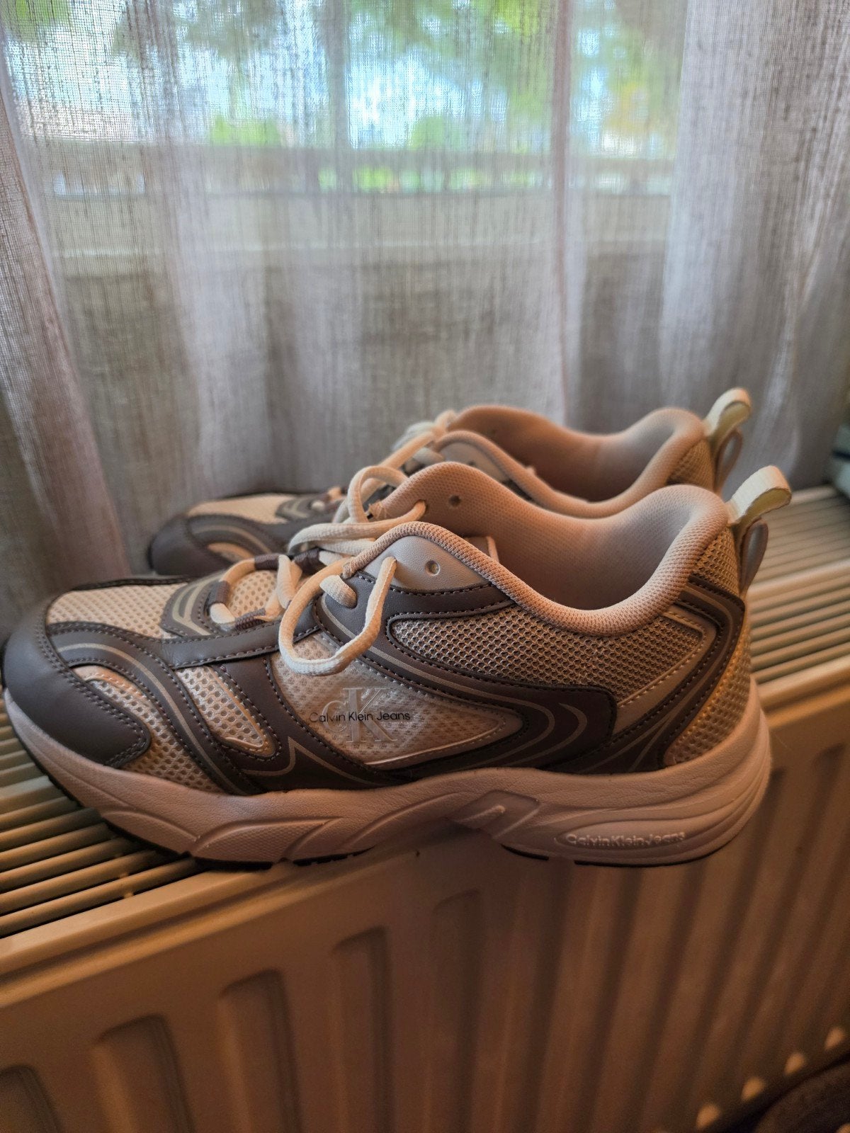 calvin Klein maat 37, Verzenden, Wit, Calvin Klein, Sneakers of Gympen
