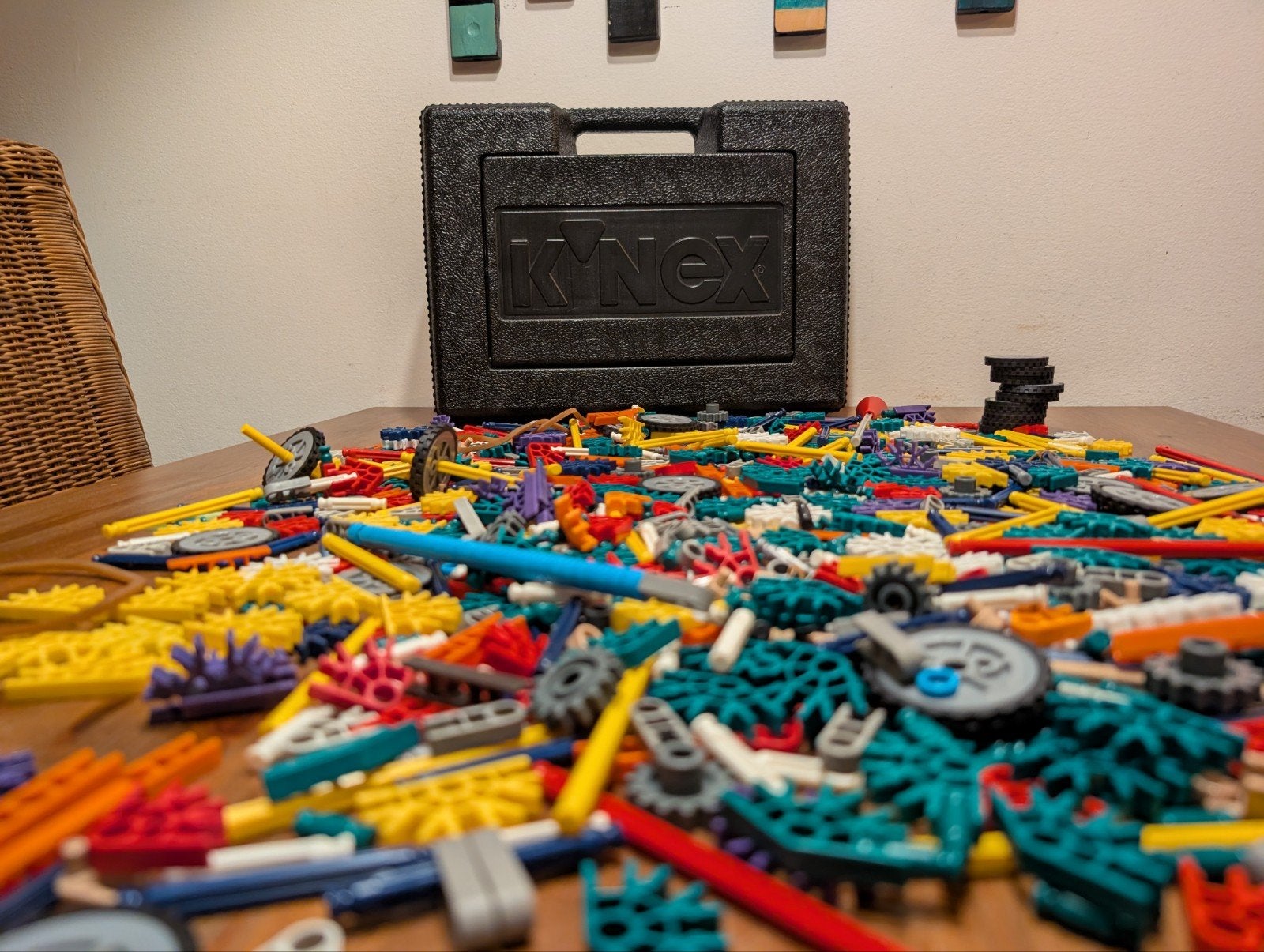 Grote K'nex collectie met opbergkoffer en handleidingen, Ophalen of Verzenden, Gebruikt, Jongen of Meisje