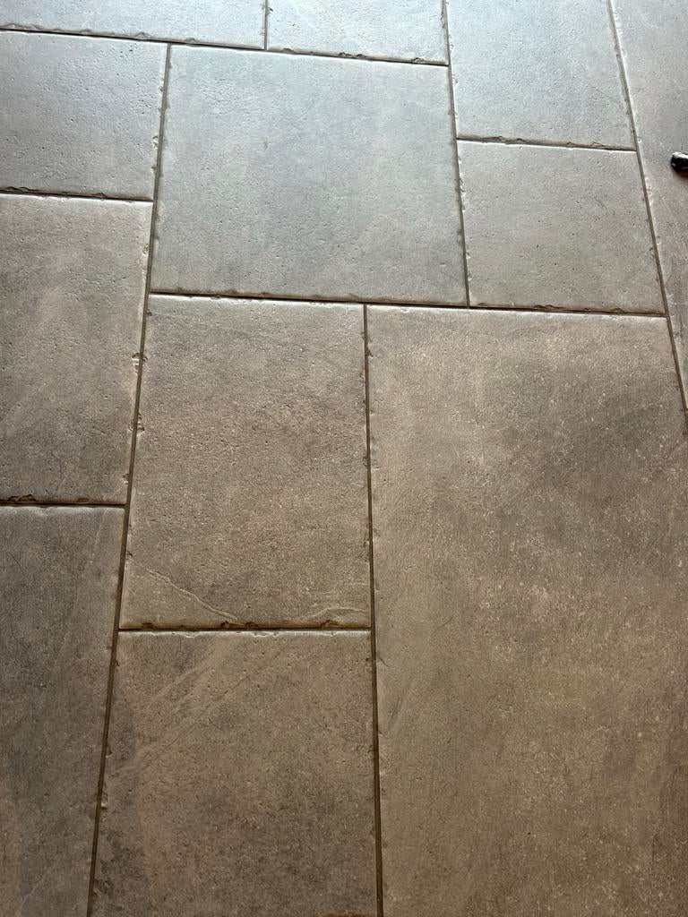 Keramische vloertegels proxi grijs mix vloer (6.2m2), Ophalen, 40 tot 60 cm, Keramiek, Nieuw