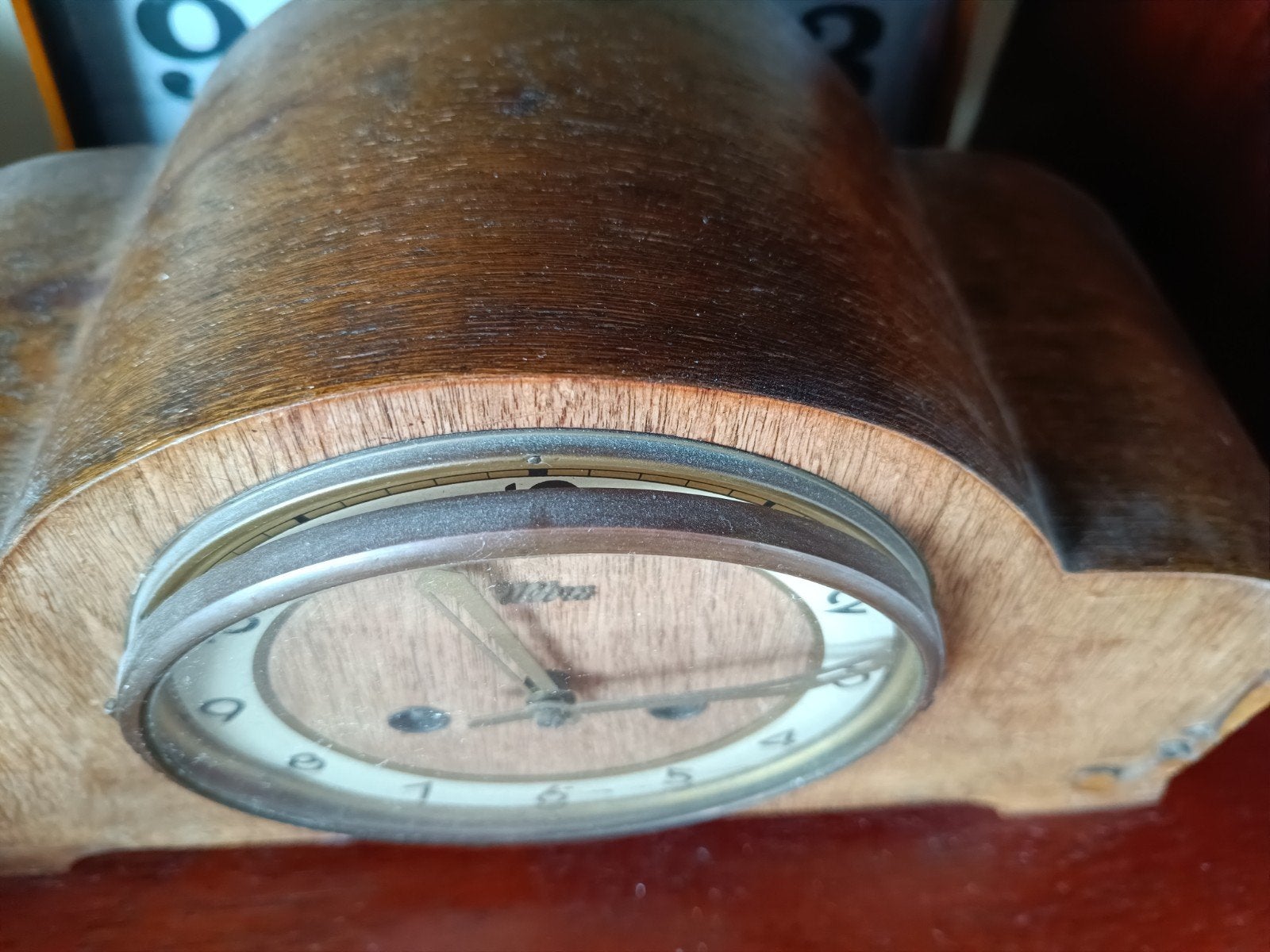 Vintage Schoorsteen Pendule Klok, Ophalen of Verzenden