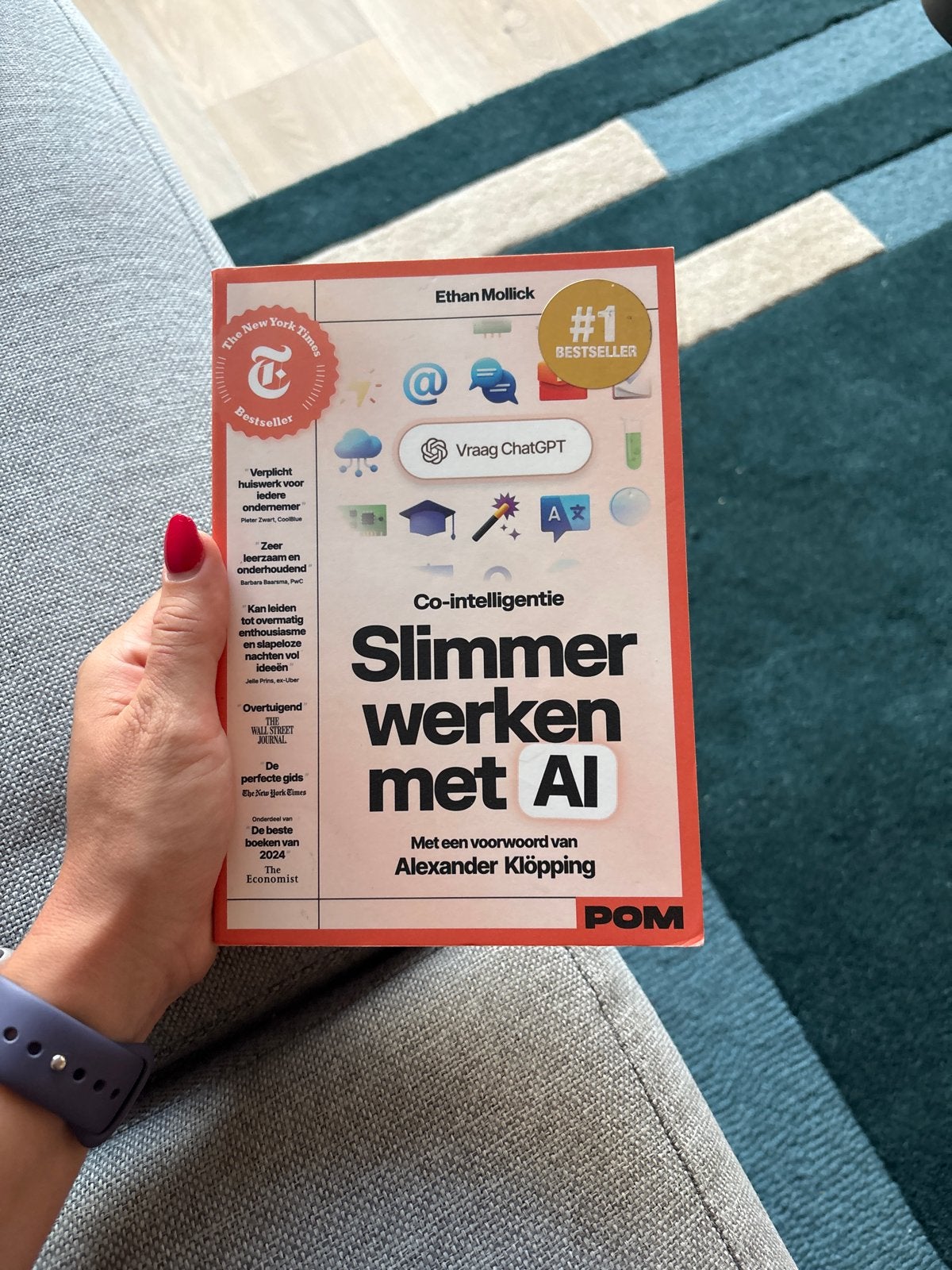 Co-intelligentie: Slimmer werken met AI - Ethan Mollick, Ophalen of Verzenden, Zo goed als nieuw, Nederland