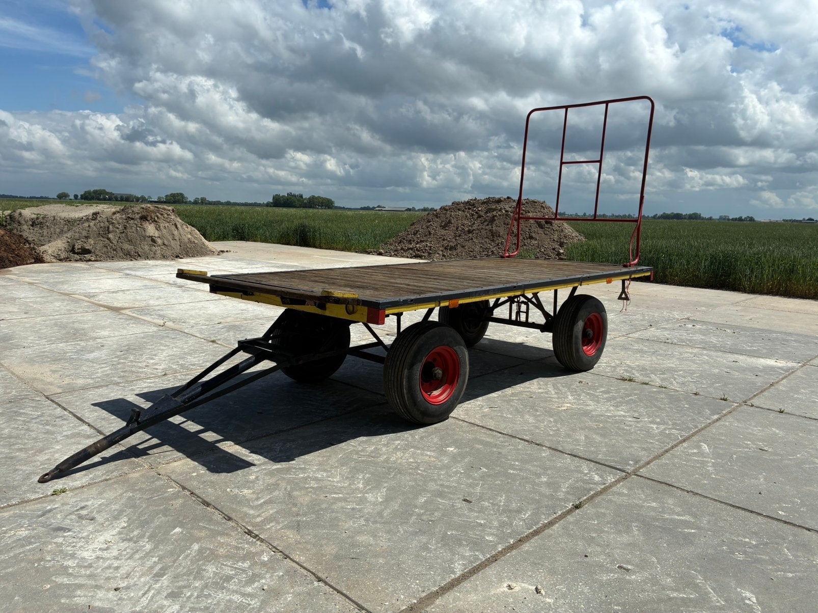 Landbouw wagens en Miedema hooi/stro hek, Zakelijke goederen, .., Transport, Akkerbouw, Oldenhuis