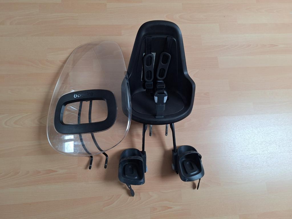 Bobike voorzitje met windscherm, Ophalen, Gebruikt, Voorzitje, Bobike