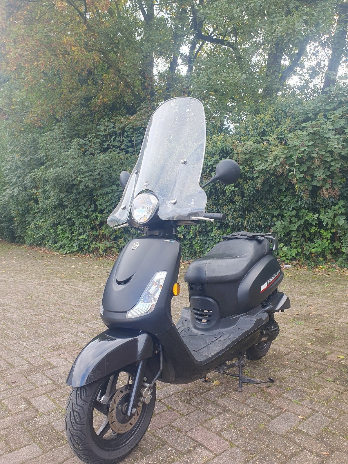Nette Sym Fiddle 2 bromscooter 2022, Ophalen, Gebruikt, Maximaal 45 km/u, Benzine