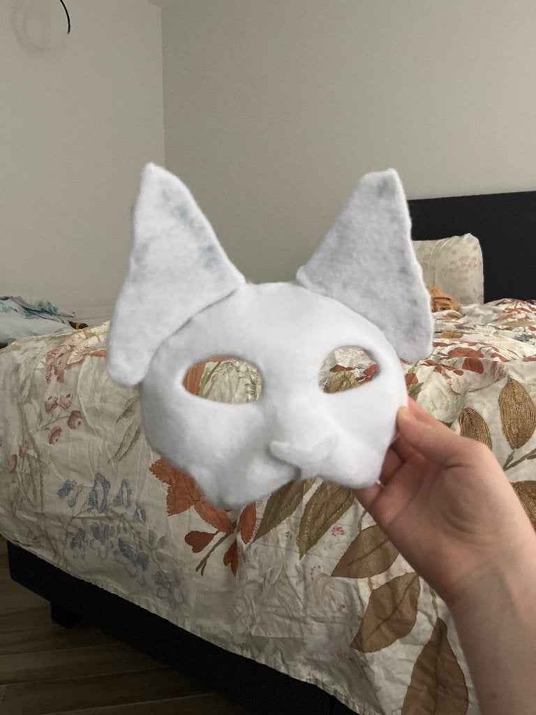 Masker basis kat!, Verzenden, Zo goed als nieuw, Accessoires