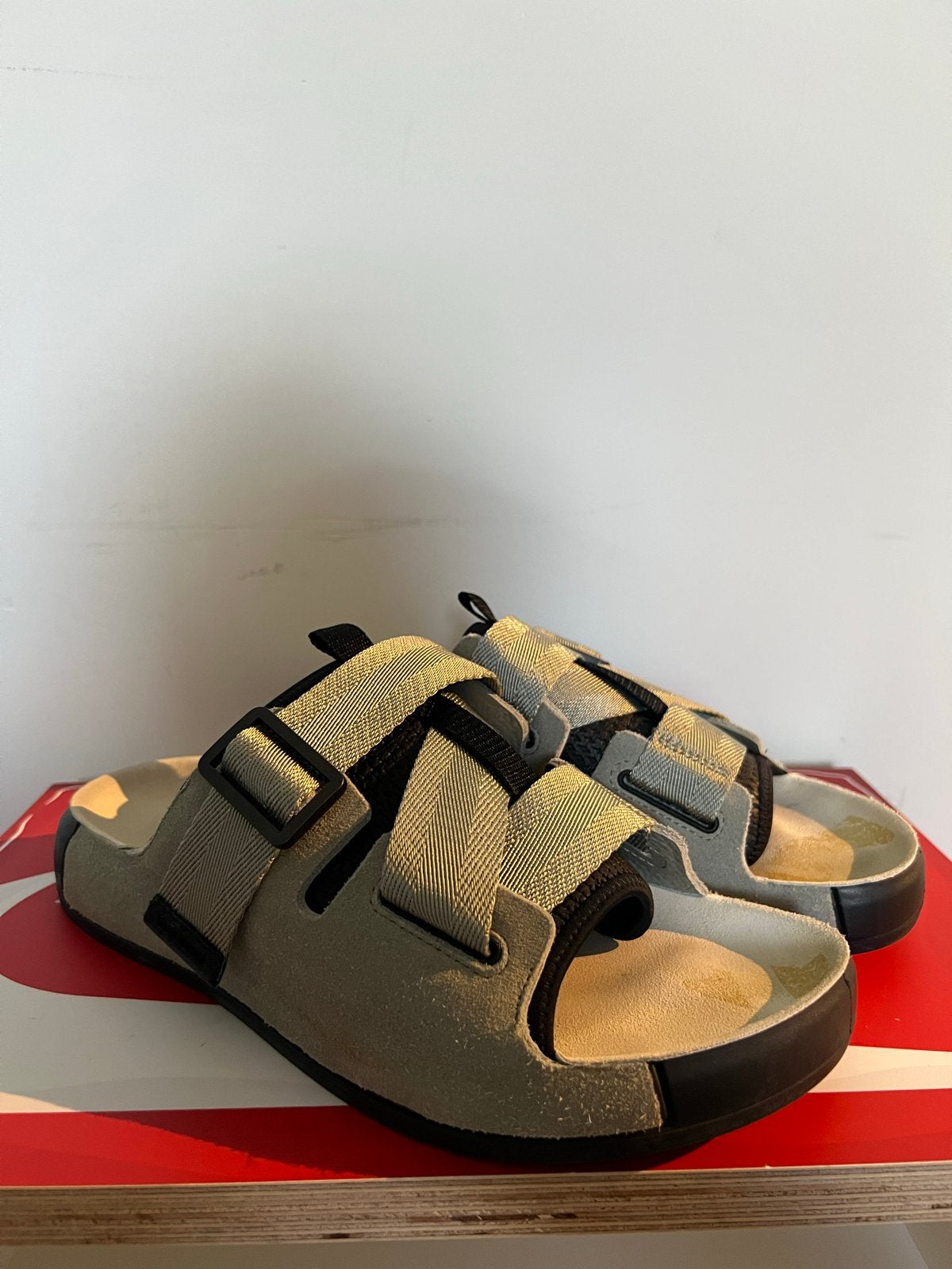 Stone Island Shadow Project / Ecco slippers - Maat 41, Ophalen, Gedragen, Zwart, Slippers