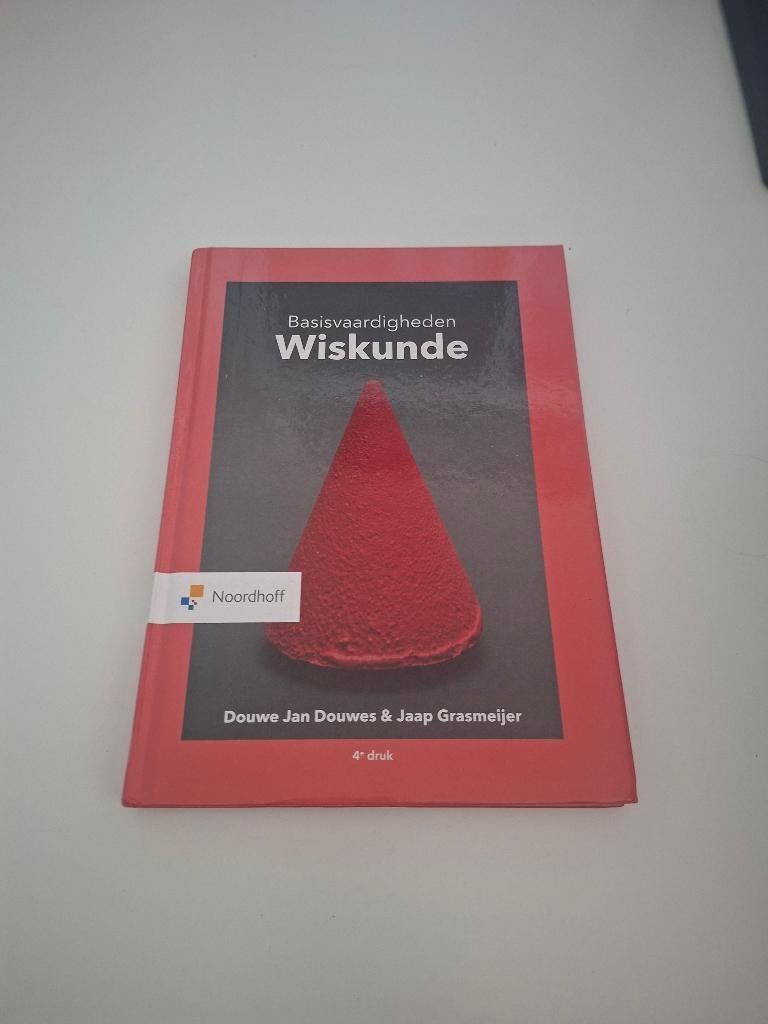 Basisvaardigheden Wiskunde. 4e editie, Boeken, VWO, Wiskunde A, Noordhoff, Ophalen of Verzenden
