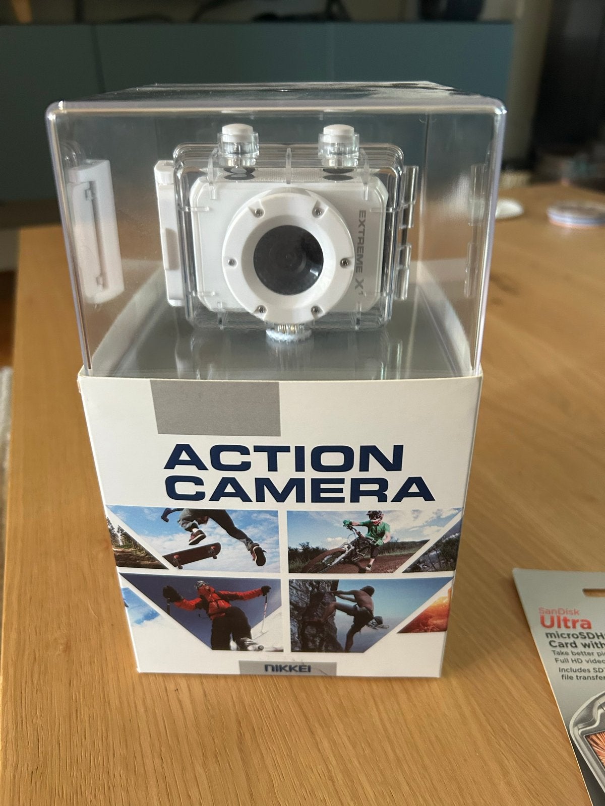 Nikkei Extreme X1 Action Camera met 16GB SD-kaart, Ophalen of Verzenden, Nieuw, Overige merken