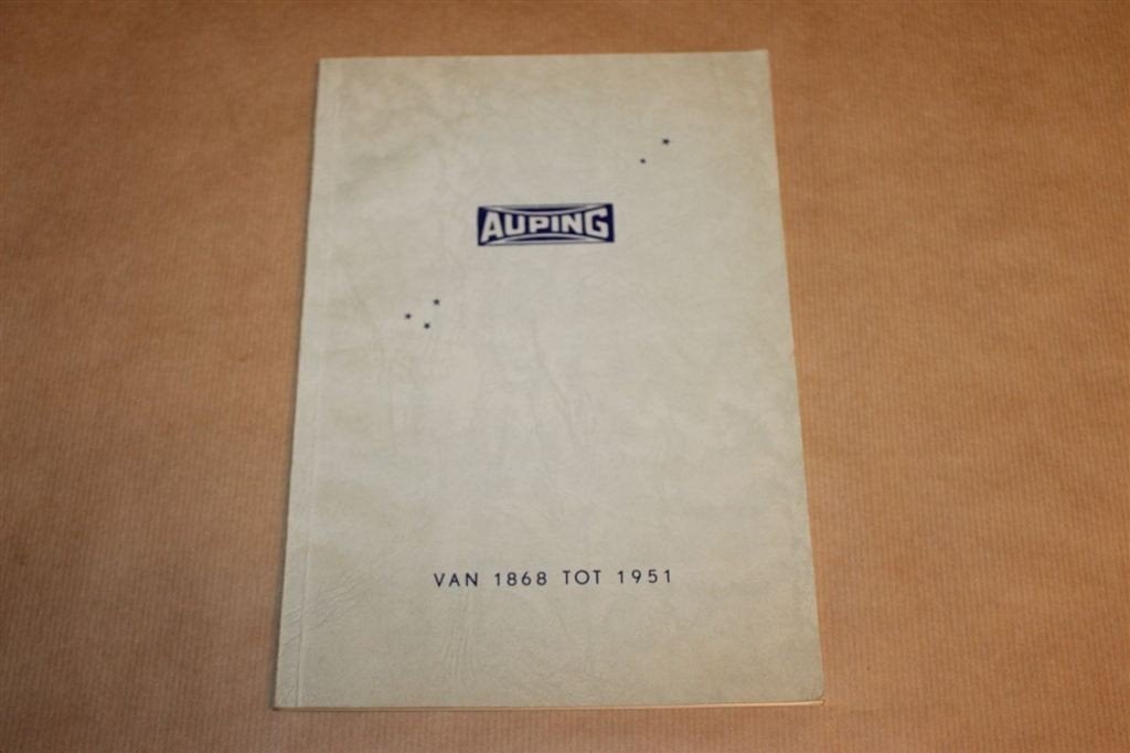 Auping Deventer 1868-1951 — Geschiedenis Beddenfabriek, Ophalen of Verzenden, Gelezen