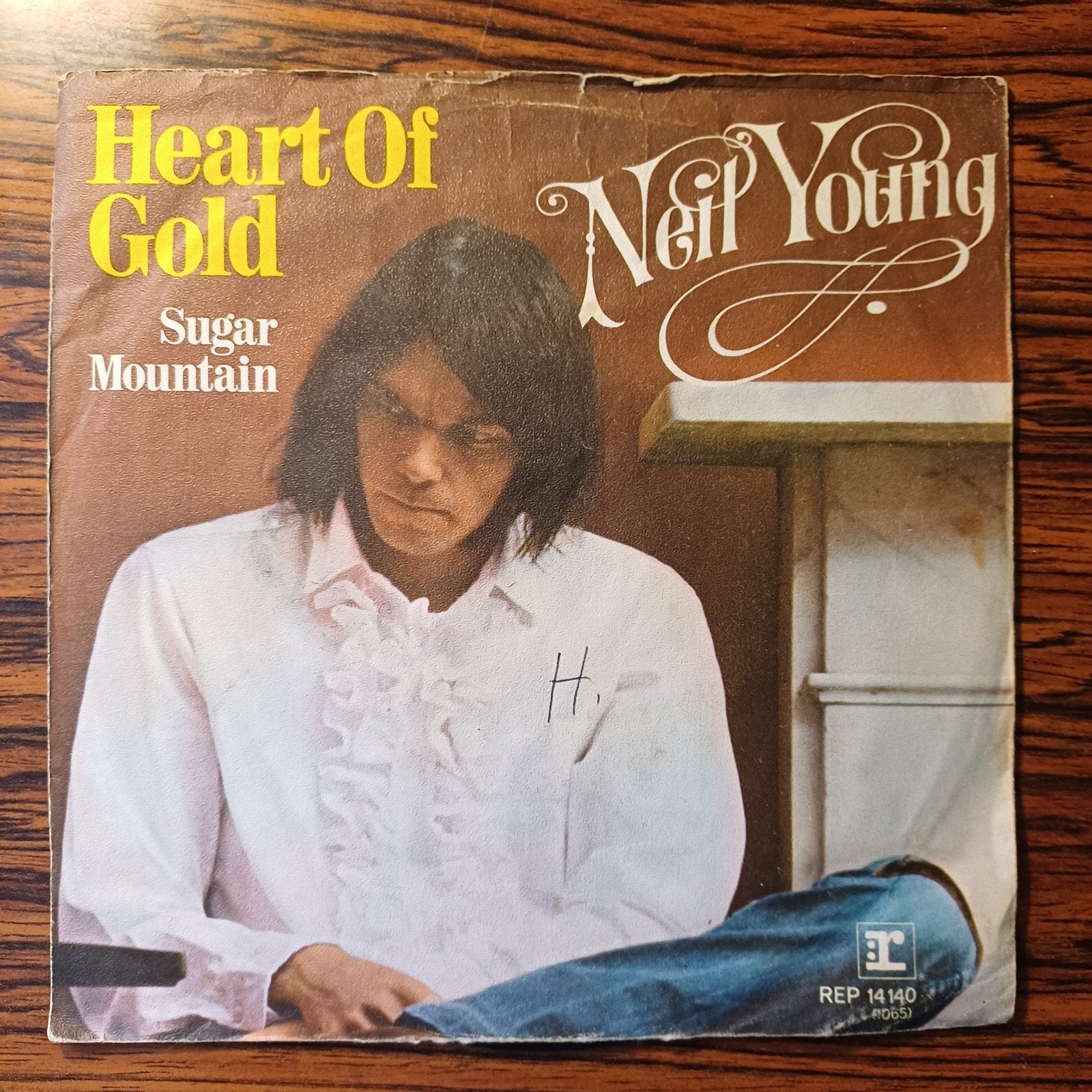 Neil Young - Heart of Gold, Cd's en Dvd's, EP, Ophalen of Verzenden, Gebruikt, 7 inch
